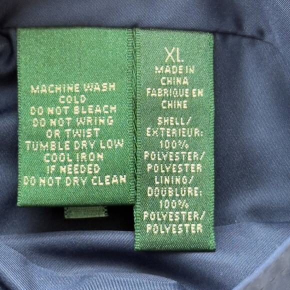 Lauren Ralph Lauren Women's XL Flag Colorblock Nautical Reversible Vest Prep - Picture 6 of 8